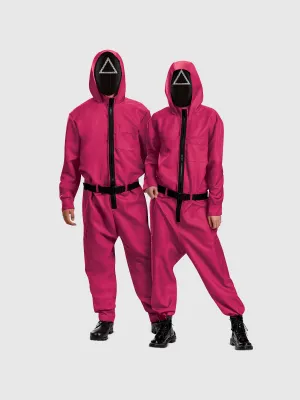 Squid Game Triangle Guard Jumpsuit