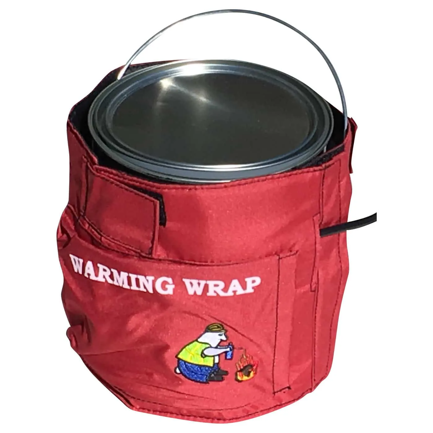 1 Gallon Can Warming Wrap Pail Warmer  - Max Temp 105⁰F — The 1 Gallon Warming Wrap from