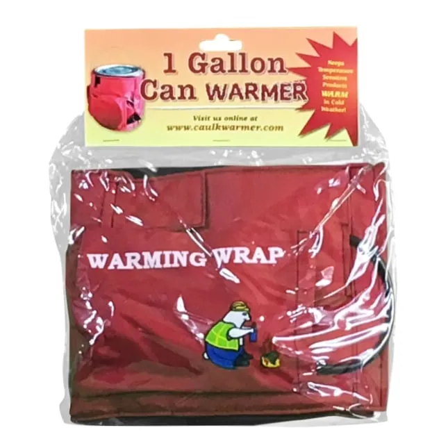 1 Gallon Can Warming Wrap Pail Warmer  - Max Temp 105⁰F — The 1 Gallon Warming Wrap from