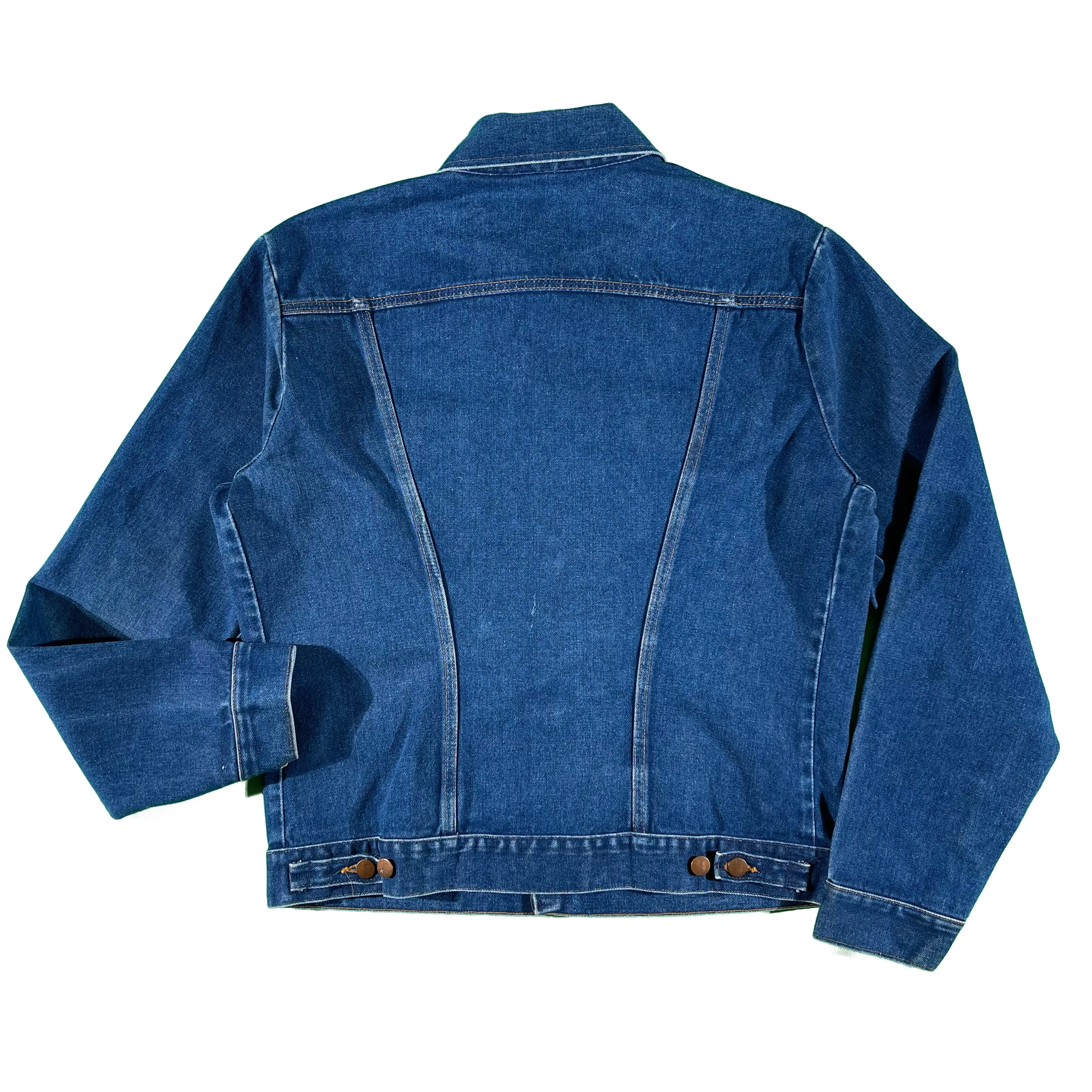 70s Wrangler Dark Wash Denim Jacket- L