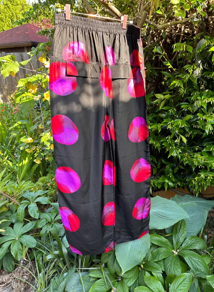 Aanya Pants, holi print sample, size S