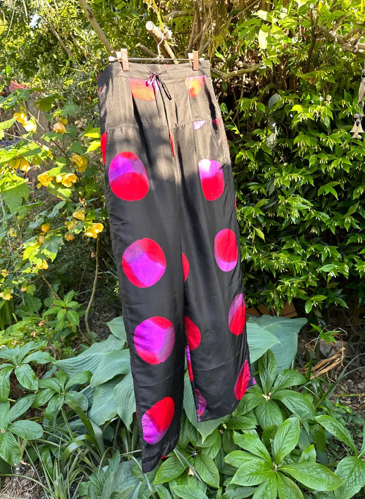 Aanya Pants, holi print sample, size S