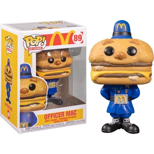 Ad Icons : McDonalds - Officer Big Mac #89 Pop Vinyl Funko