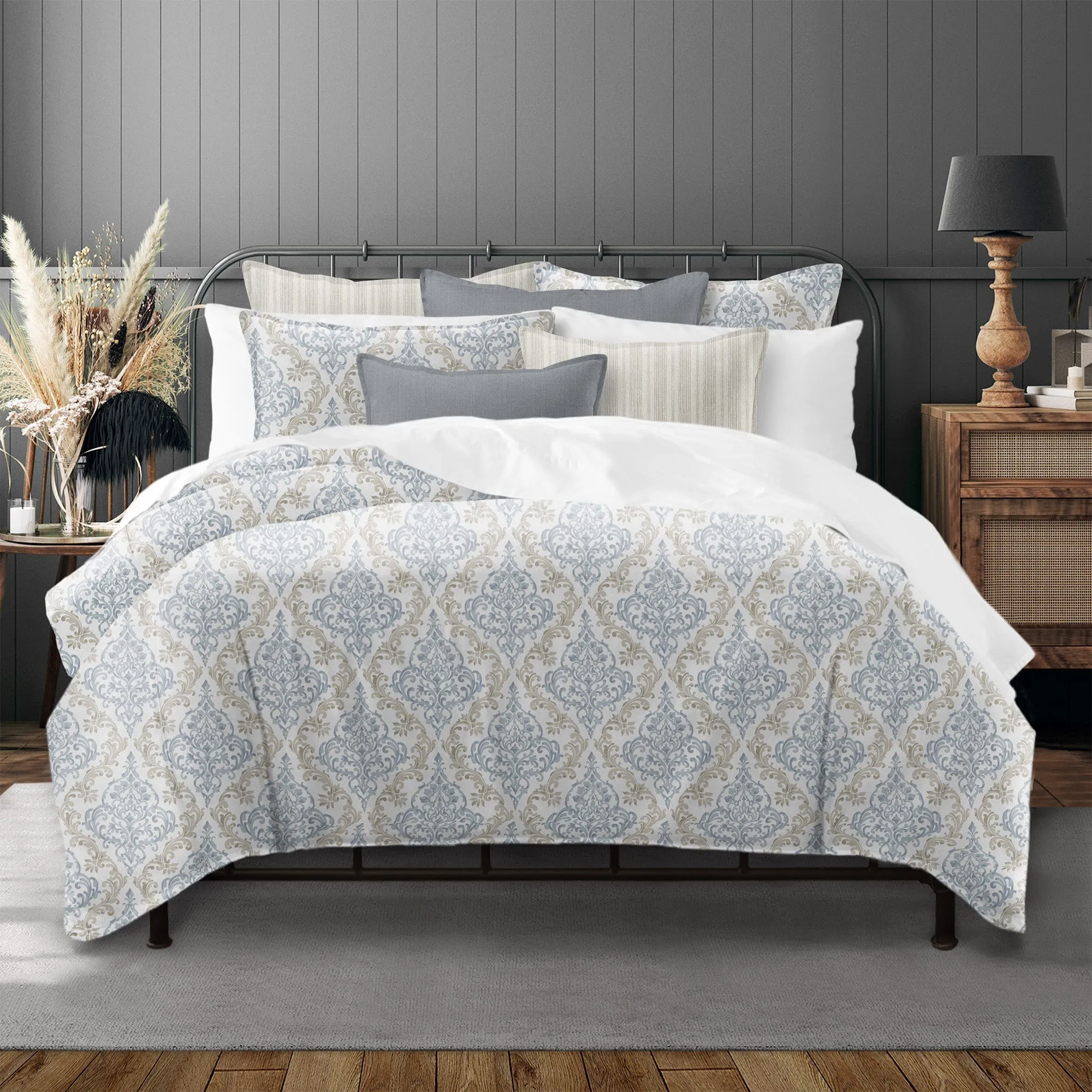 Adira Taupe Bedding