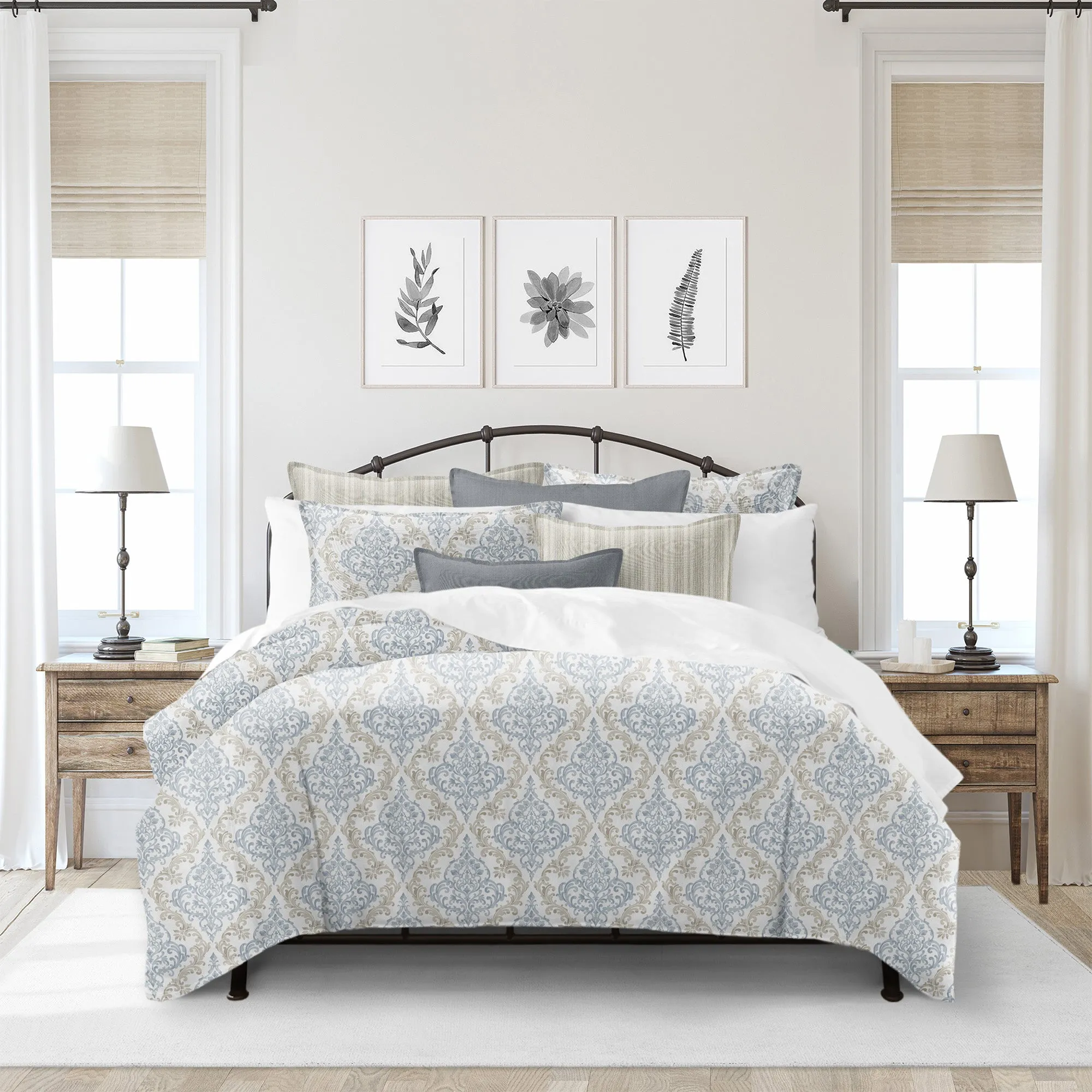 Adira Taupe Bedding