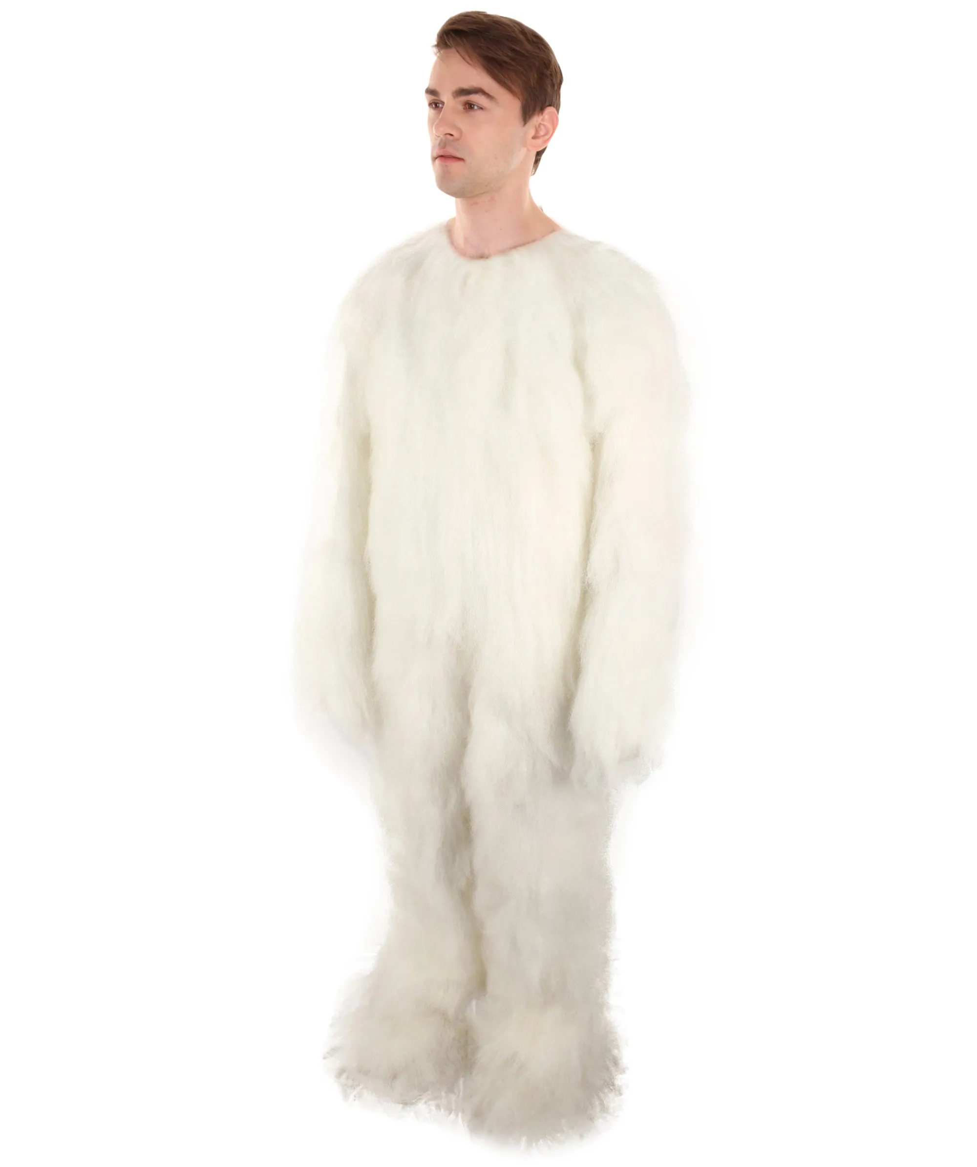 Adult Unisex Easter Bunny Furry Costume I Best for Halloween I Flame-retardant Synthetic Fiber