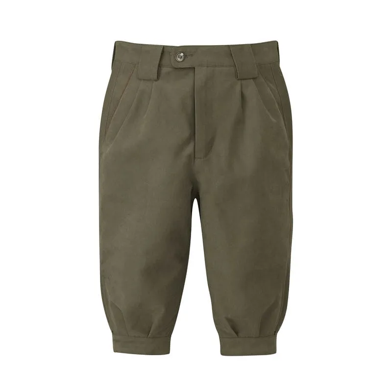 Alan Paine Stancombe Kids Waterproof Breeks - Olive