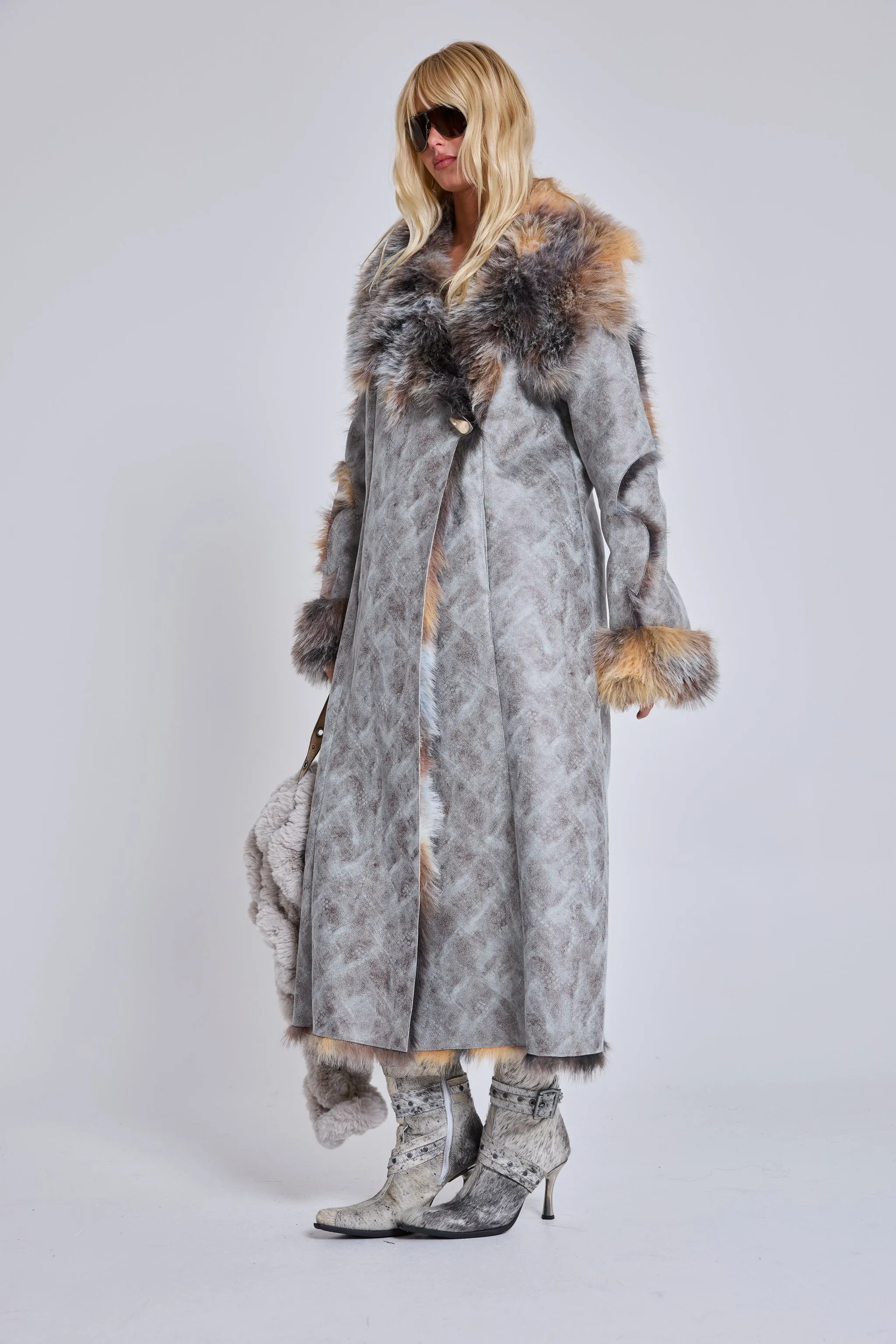 Alpha Faux Shearling Coat