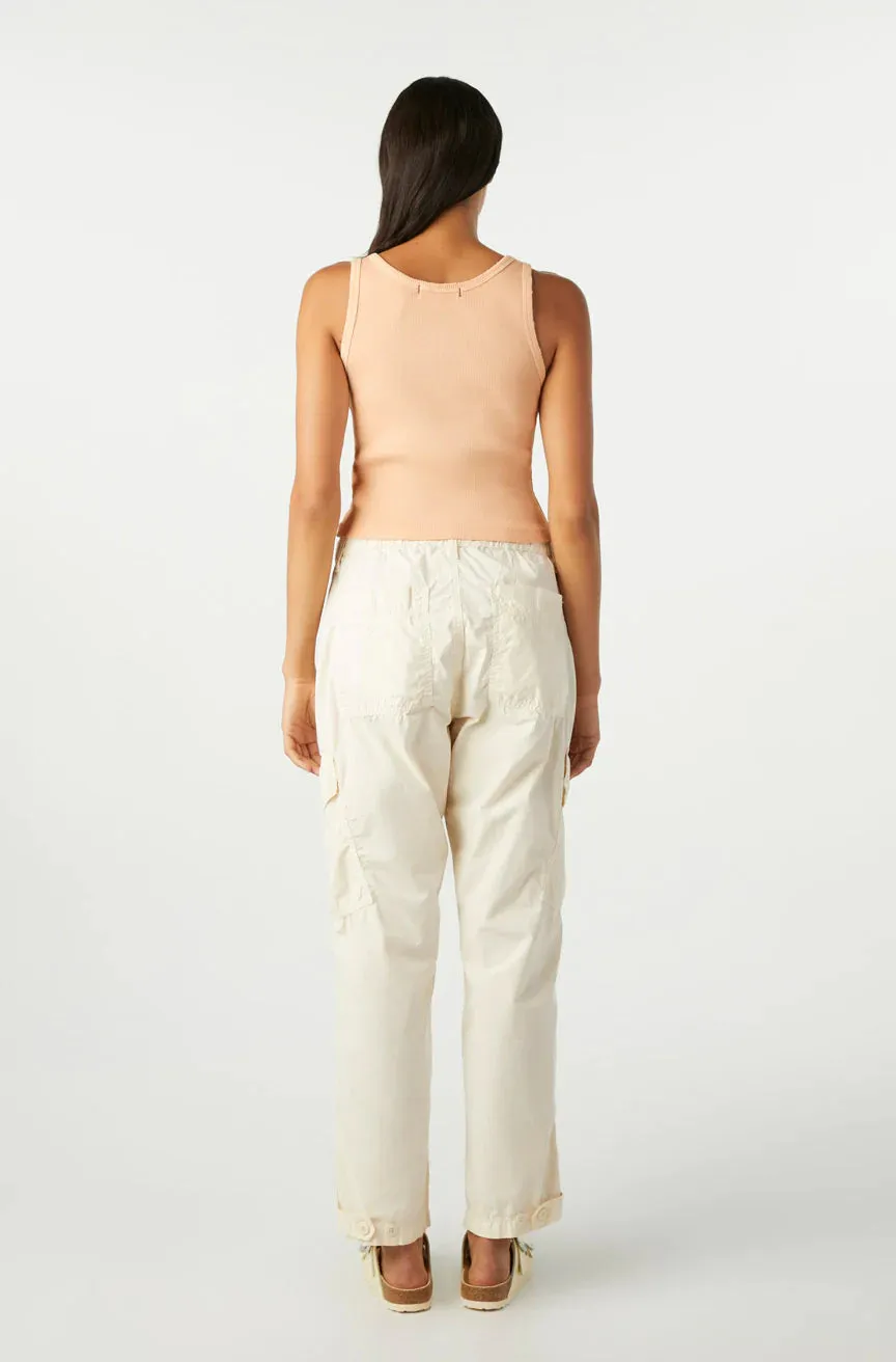 Amo Luisa Cargo Pant in Bone