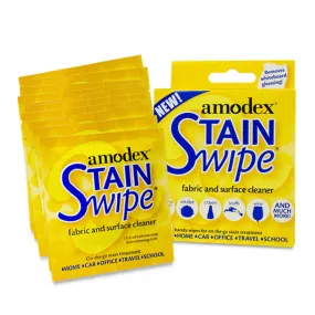 Amodex Ink and Stain Remover Stain Swipes - 10 pack