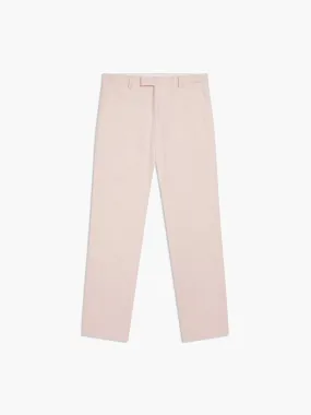 Archer Linen-Blend Slim Pink Suit Trouser