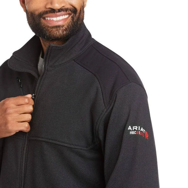 ARIAT - FR POLARTEC WindPro Platform Jacket - Black - NFPA 2112 / NFPA 70E