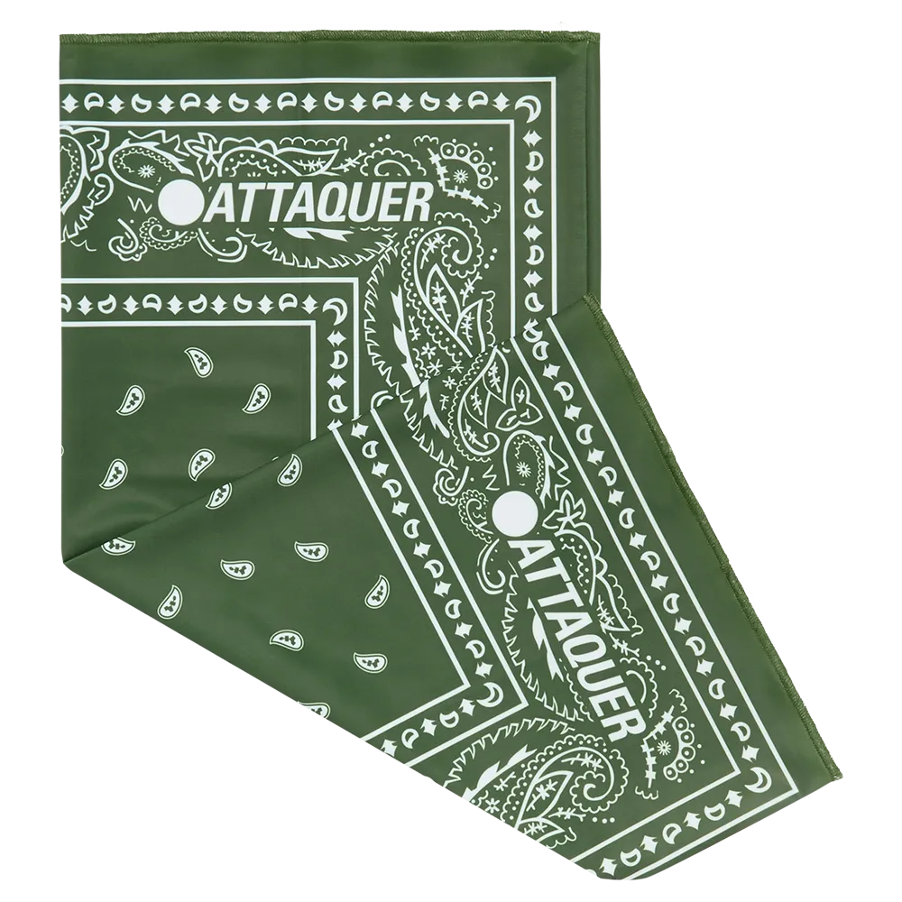 Attaquer | Neck Warmer | Olive Paisley