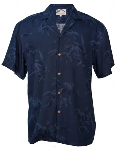 Bamboo Mens Shirt in Navy