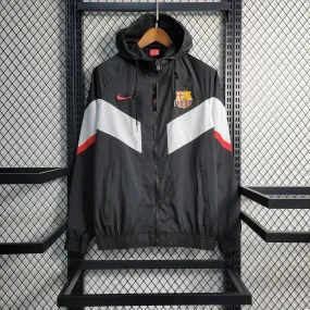 Barcelona Windbreaker Jacket 23/24 - Black