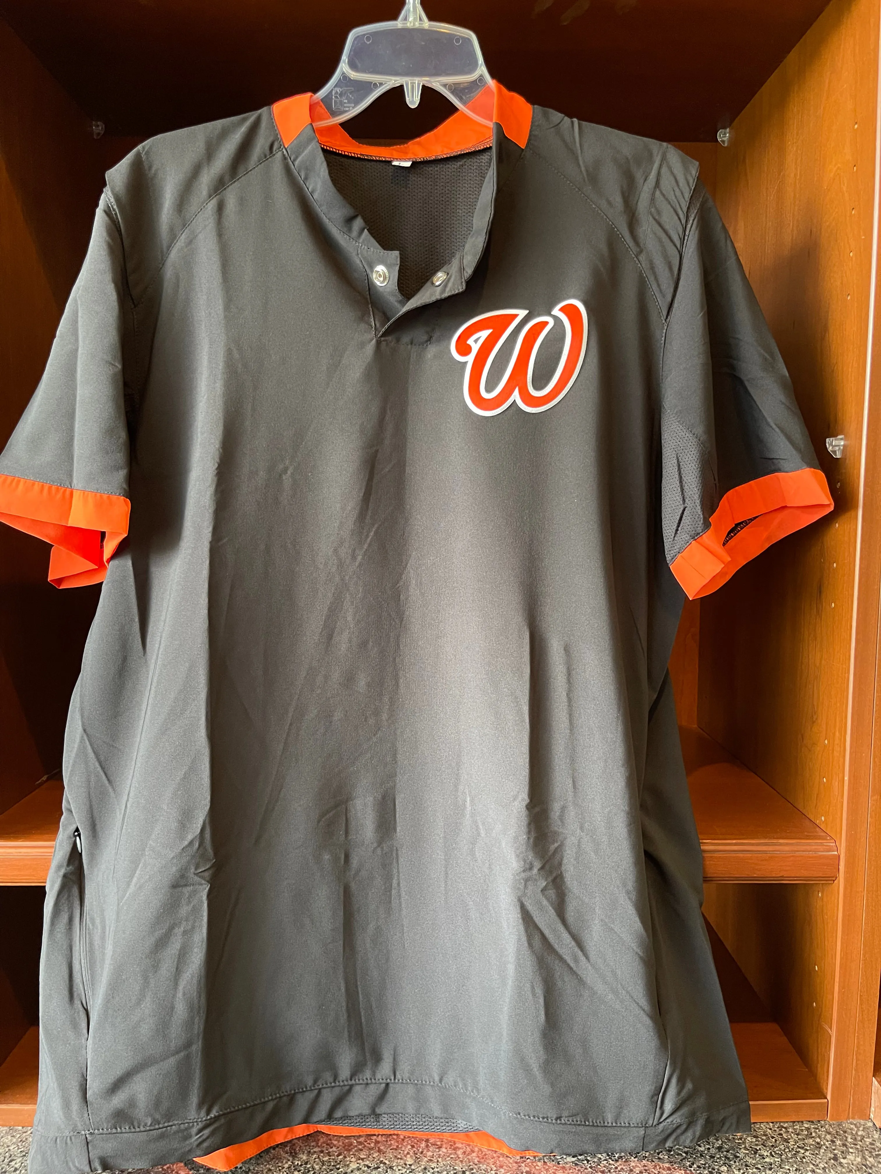 Black and Orange Cage Shirt