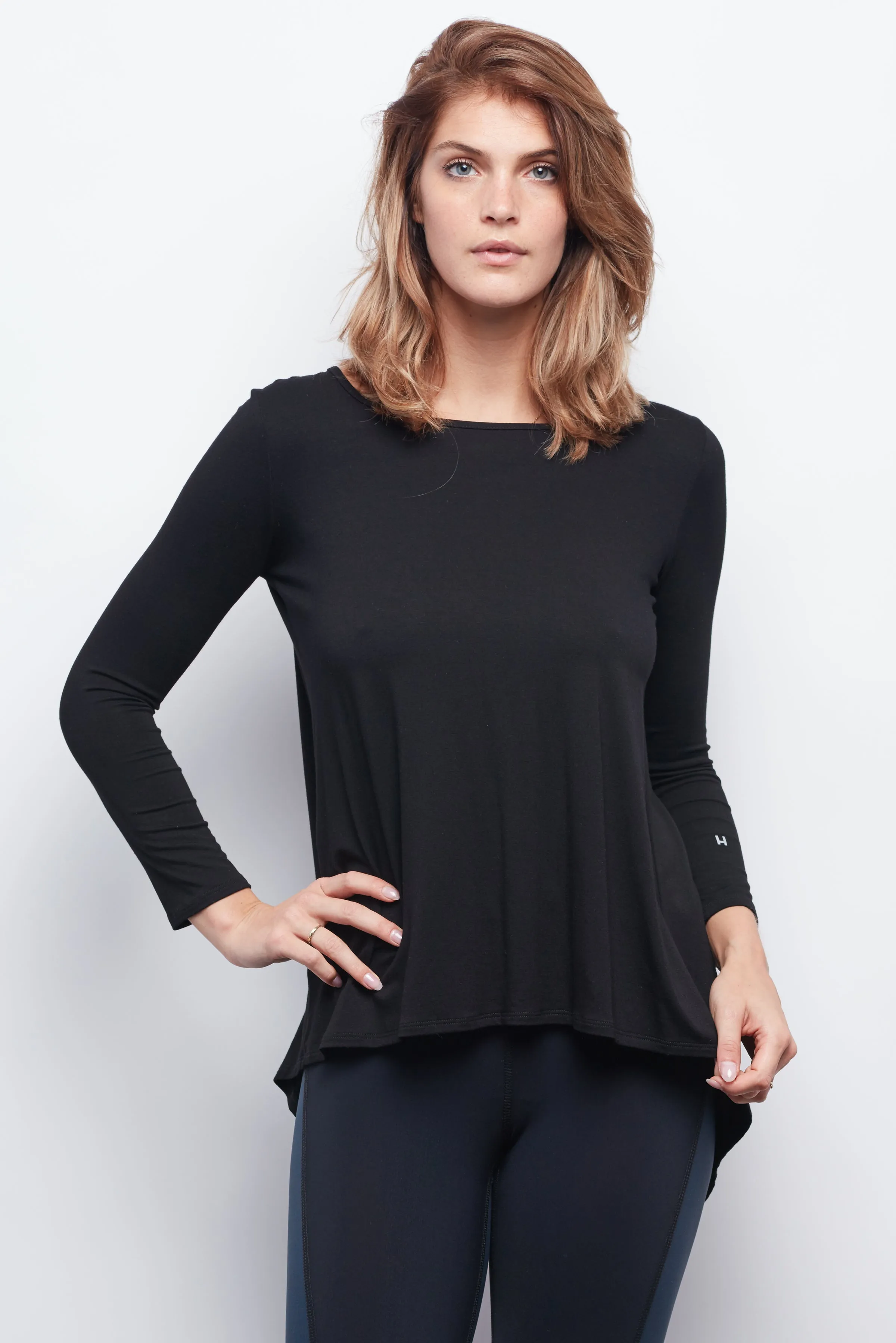 Black Camille Long Sleeve