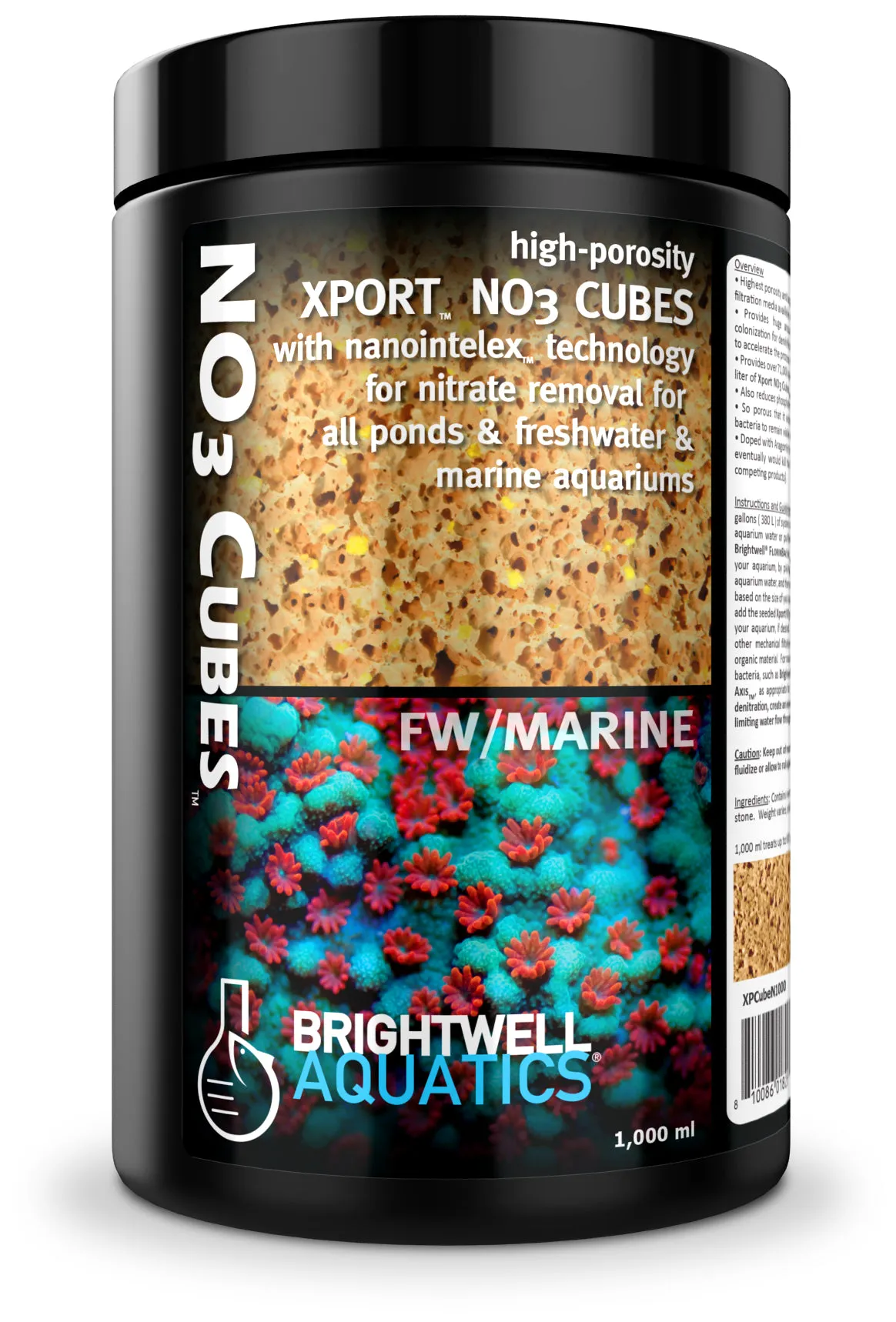 Brightwell Aquatics Xport NO3 Cubes