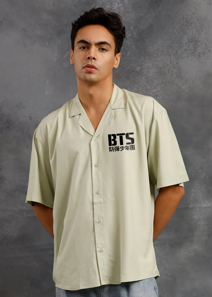 BTS Club Mens Fluidic Oversized Shirt