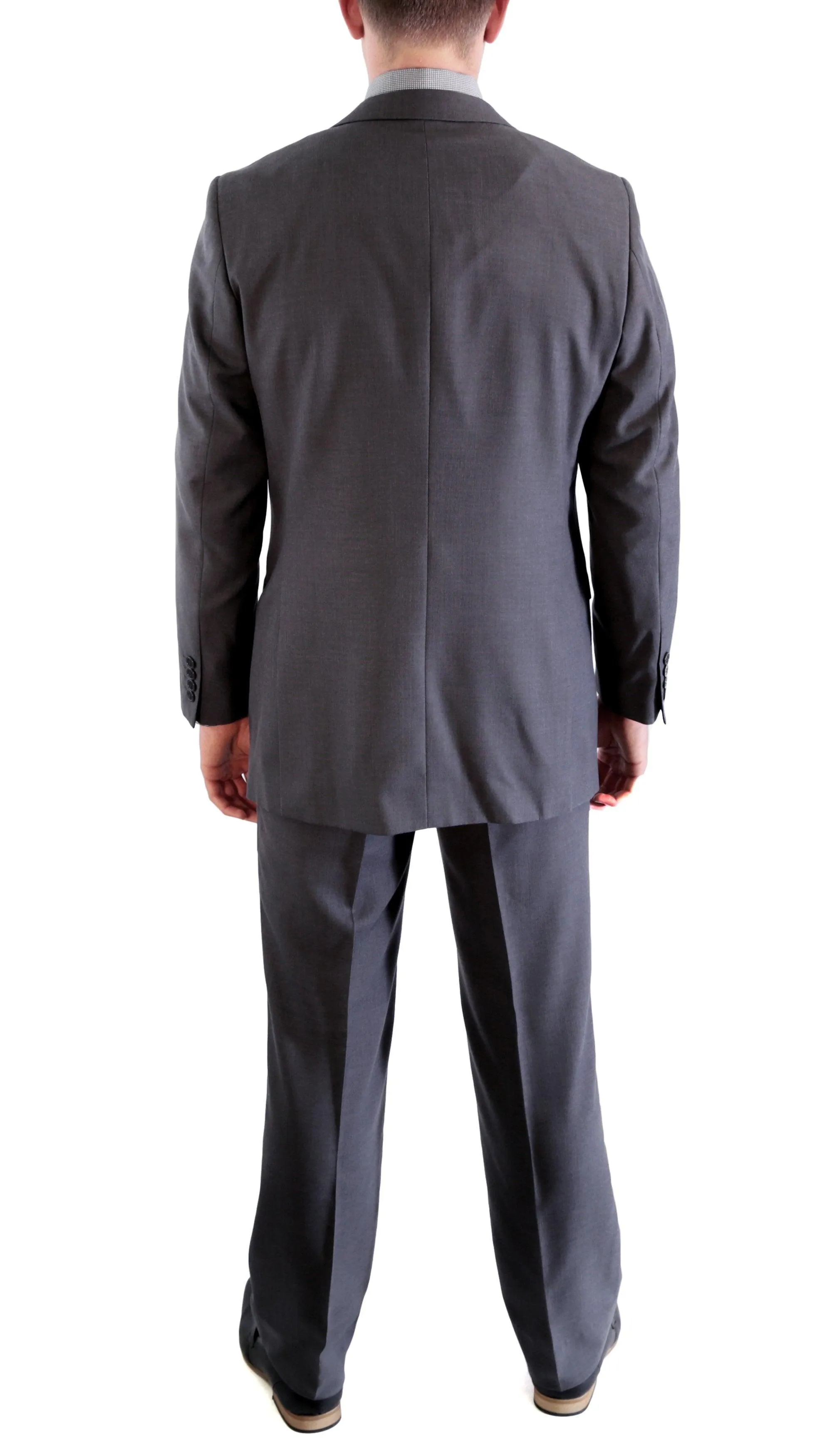 Charcoal Regular Fit Suit 2 Piece Ford