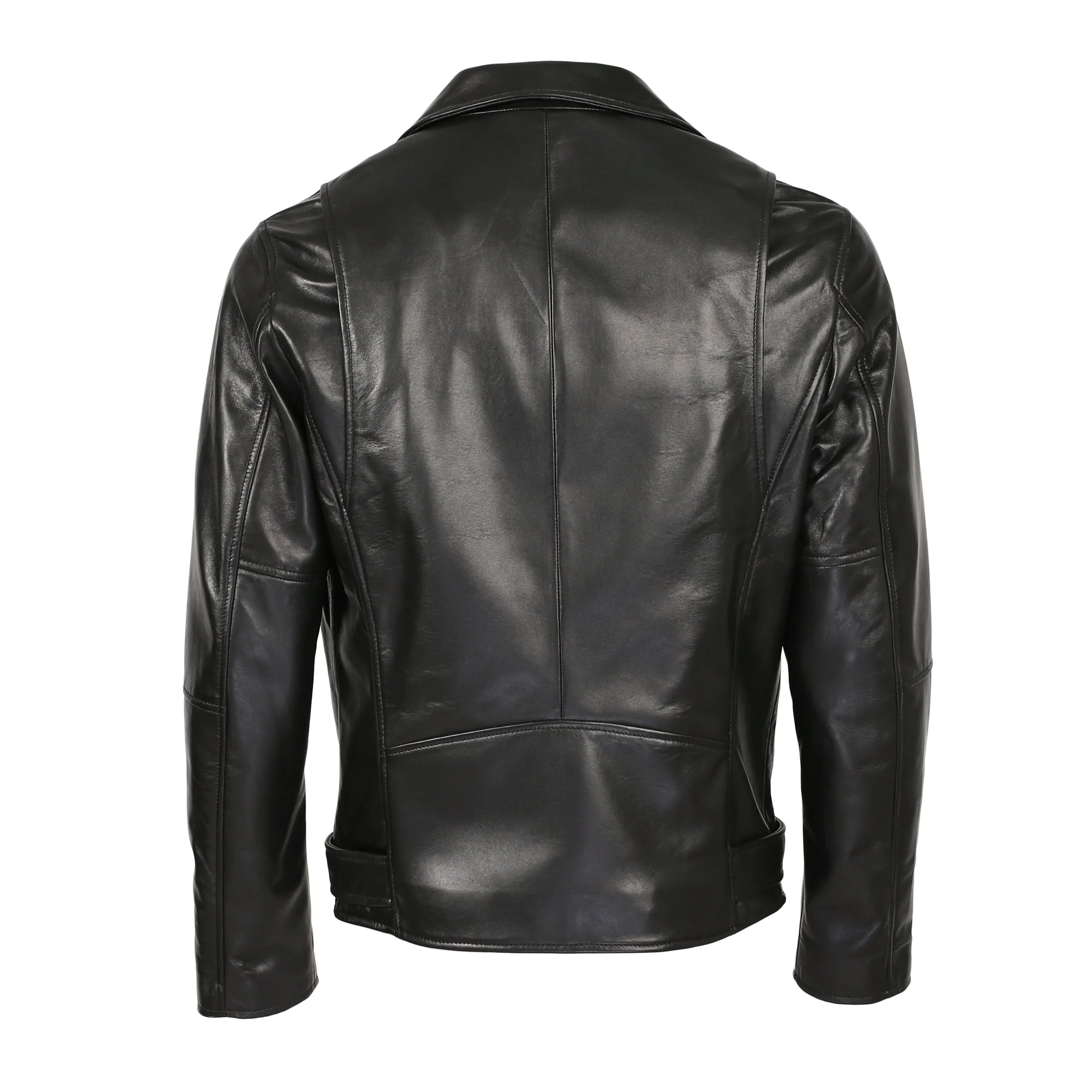 Classico Men's New Zealand Leather Motorcycle Jacket