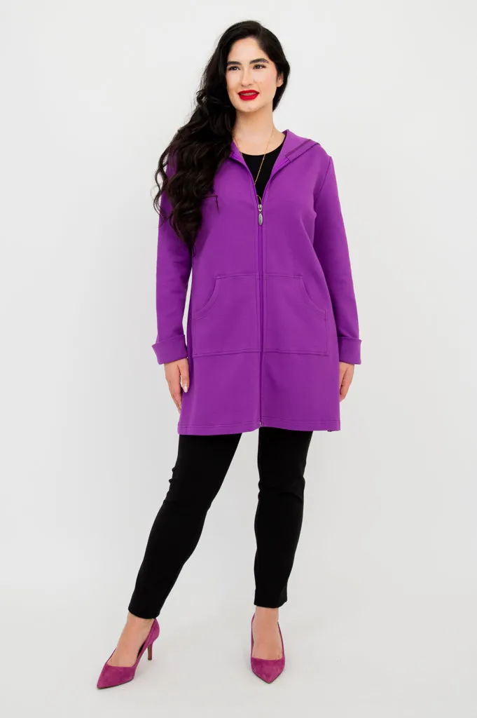 Cortes Jacket, Fuchsia, Cotton