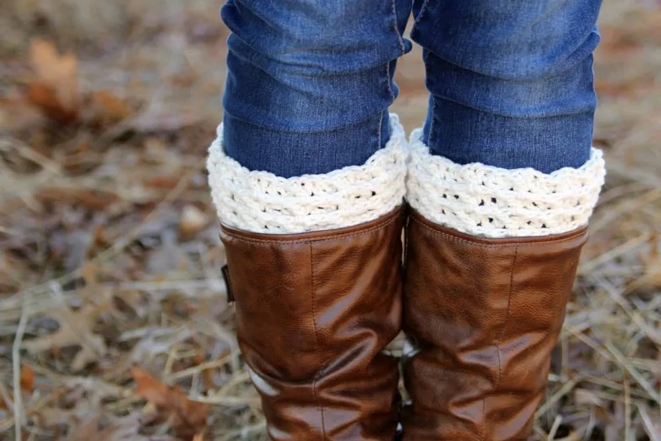 Crochet Pattern for Kylie Boot Cuff Leg Warmers | Crochet Boot Cuffs Pattern | Boot Cuff Crocheting Pattern | DIY Written Crochet Instructions