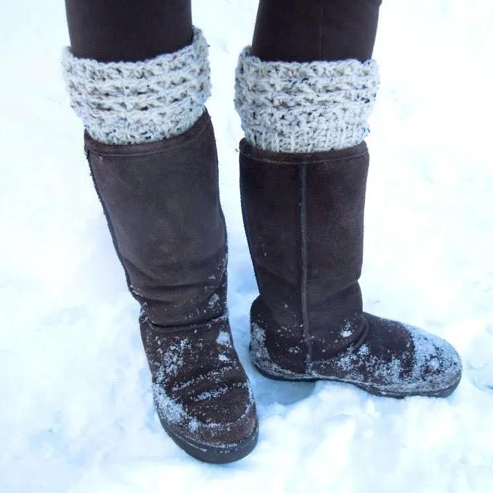 Crochet Pattern for Kylie Boot Cuff Leg Warmers | Crochet Boot Cuffs Pattern | Boot Cuff Crocheting Pattern | DIY Written Crochet Instructions