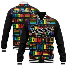 Custom Jacket Bomber Full-Snap Varsity Letterman Personalized Jacket FZ005-D025003-5