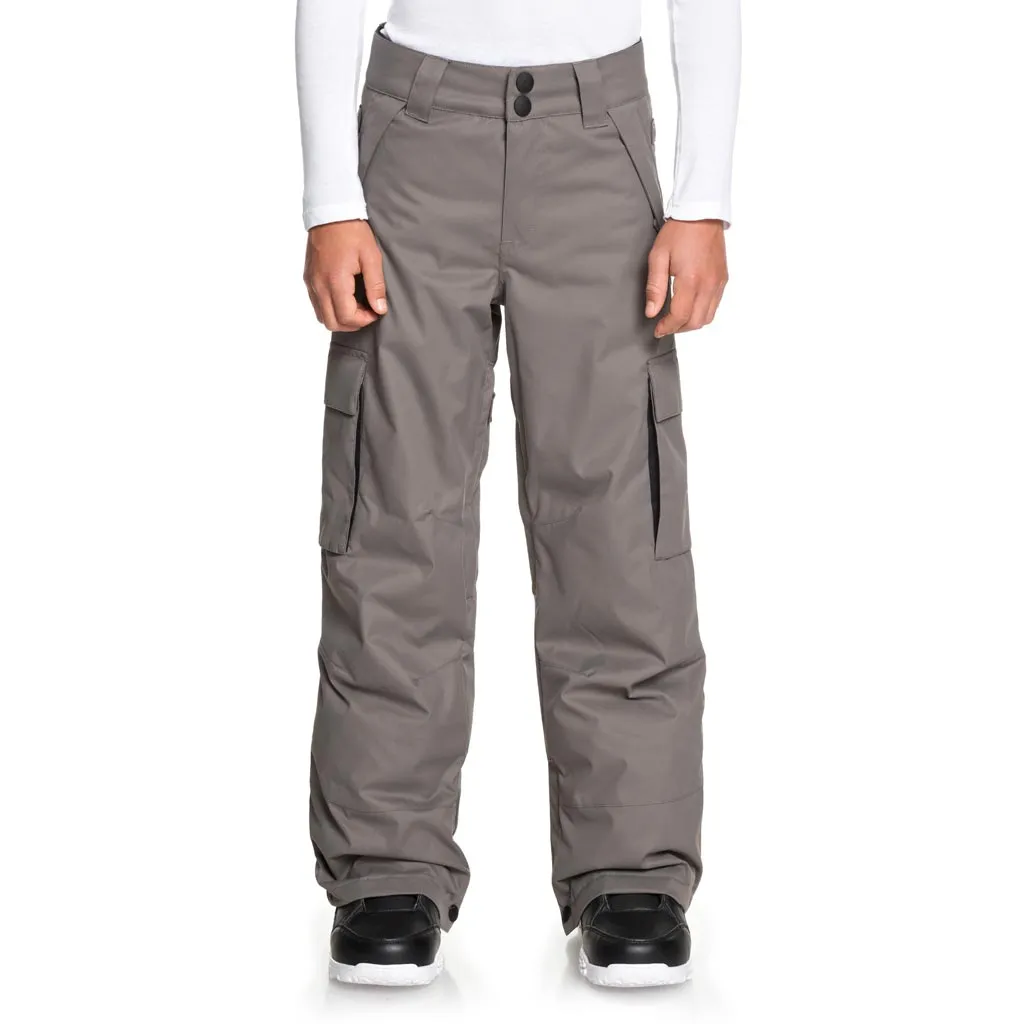 DC 2020 Banshee Youth Snow Pant - Dark Gull Grey - Sale