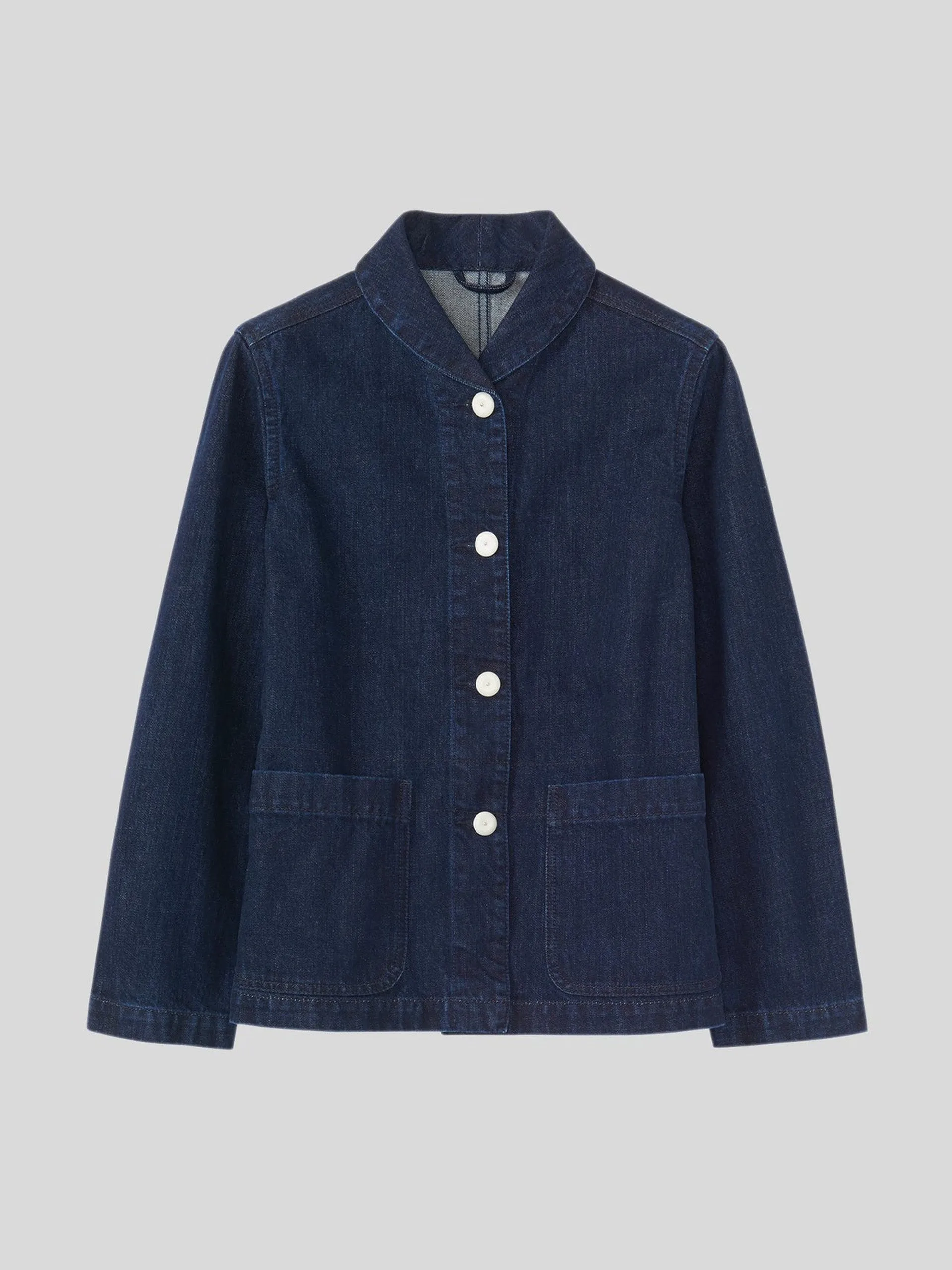 Denim workwear jacket