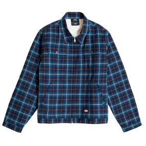 Dickies - Alton Shacket Navy Plaid