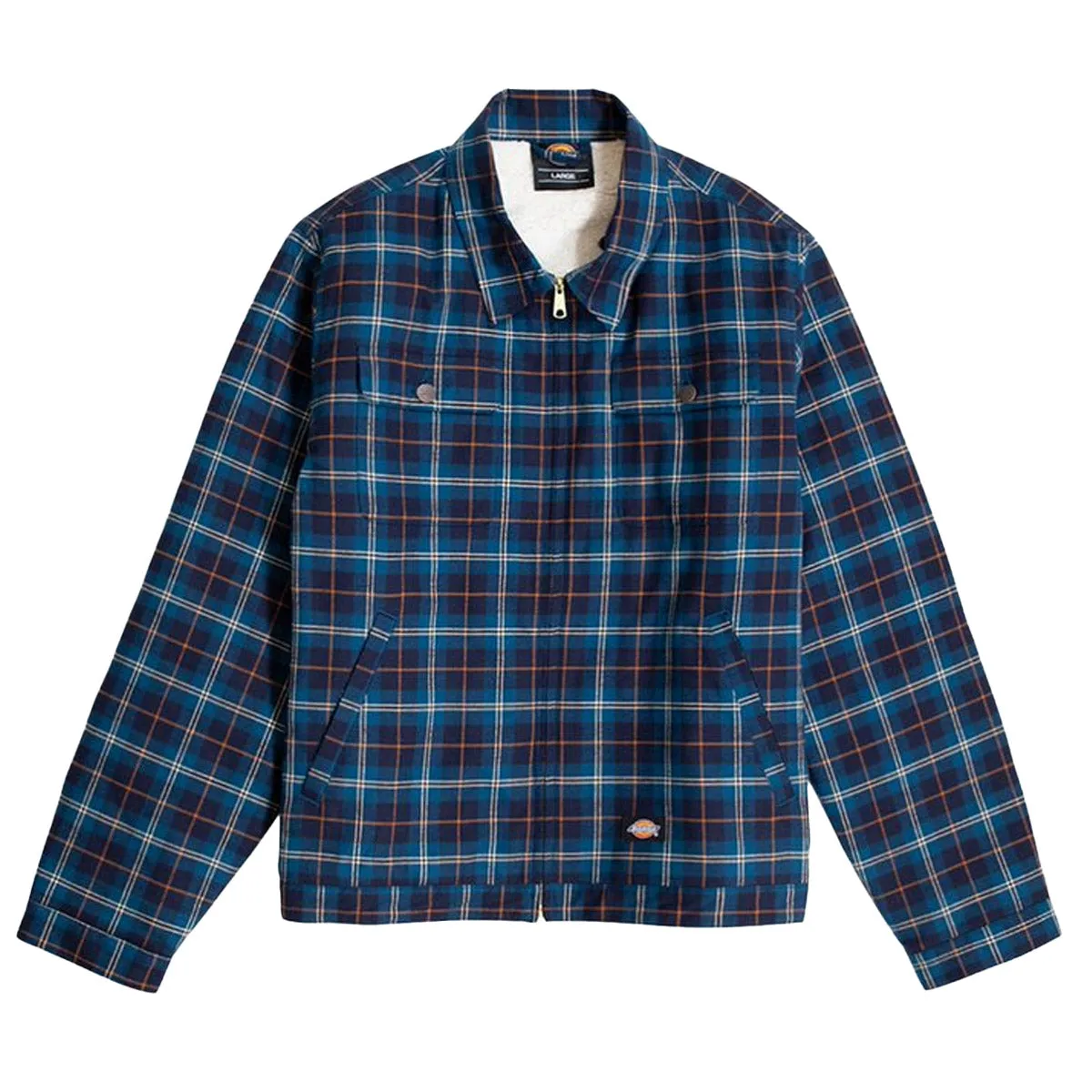 Dickies - Alton Shacket Navy Plaid