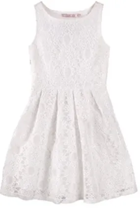 DK Melrose Avenue First Communion or Flower Girl Dress - Ivory