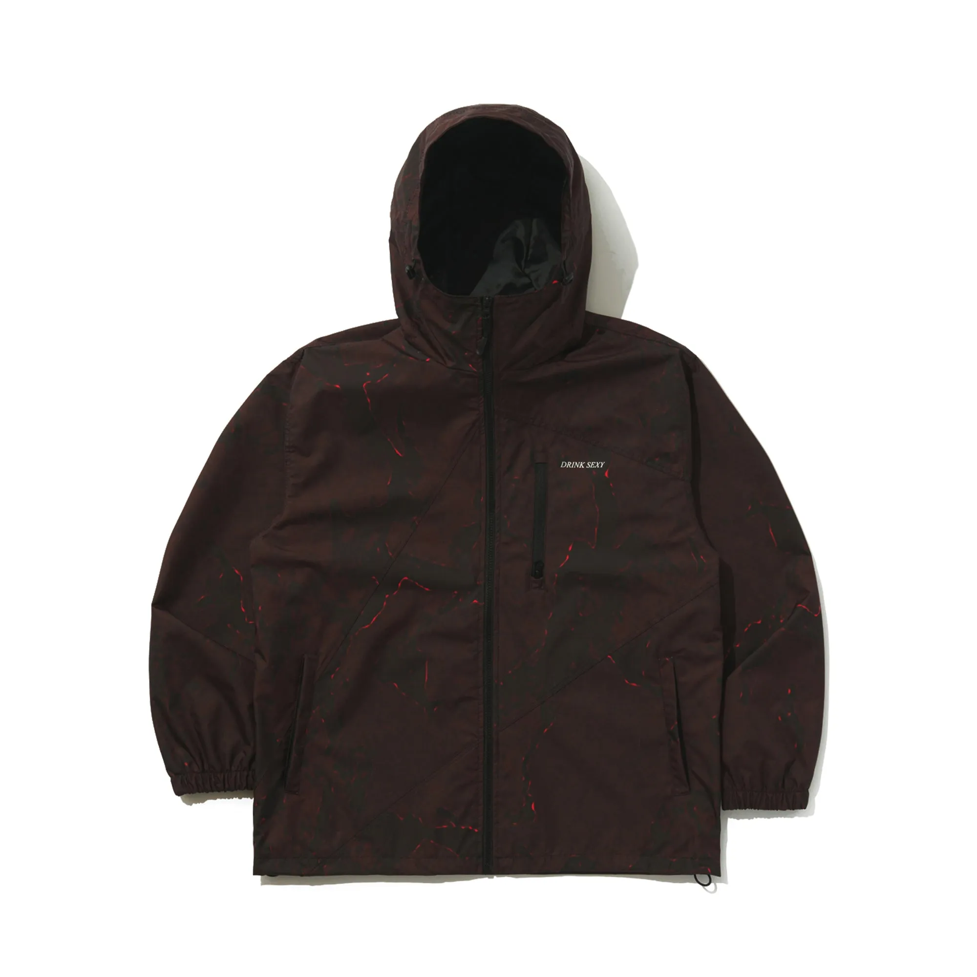 DSXBS TRIANGLE HOODED JACKET RED