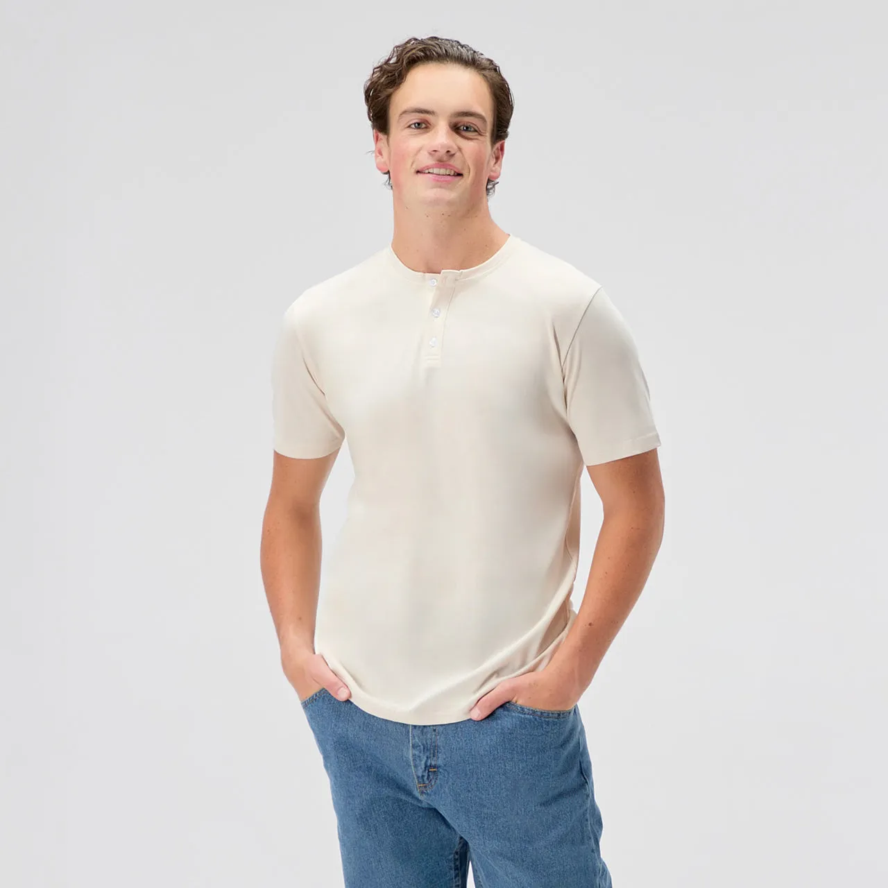 Dual Blend Henley