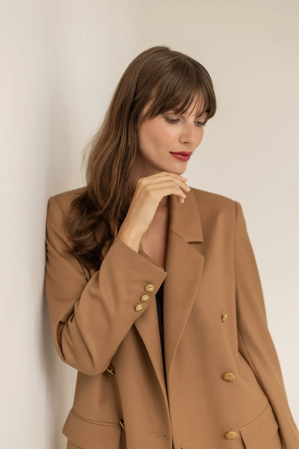 Enteliér Trench Coat Caramel