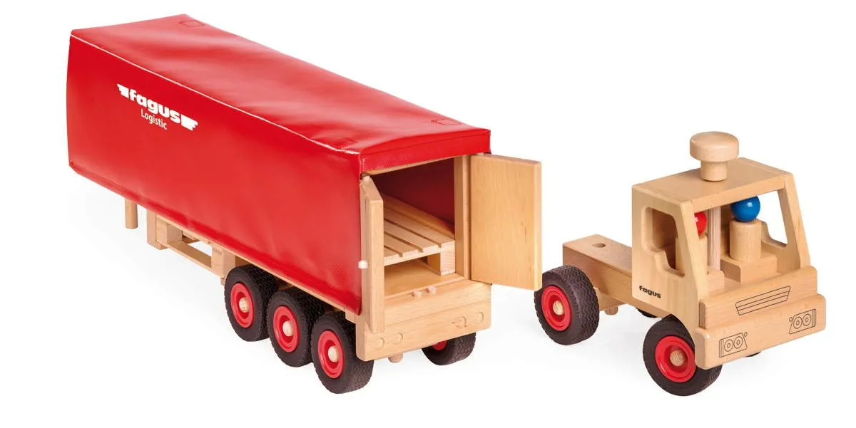 Fagus Wooden Semi Trailer - Made in Germany