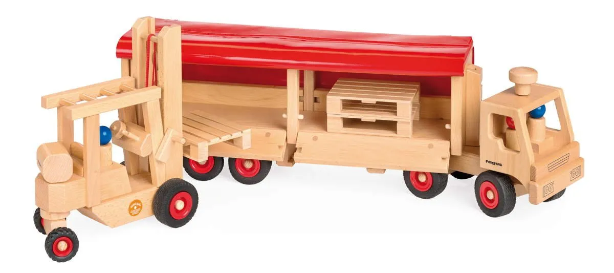 Fagus Wooden Semi Trailer - Made in Germany