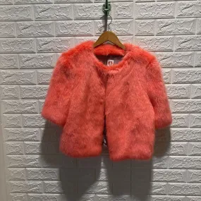 Faux Fur Flint Cropped Jacket