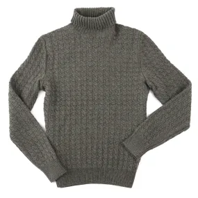 Fedeli Patterned Knit Cashmere Sweater