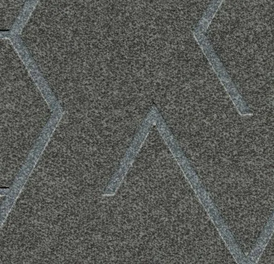 Flotex Modular - Triad - Emboss Zinc 121001