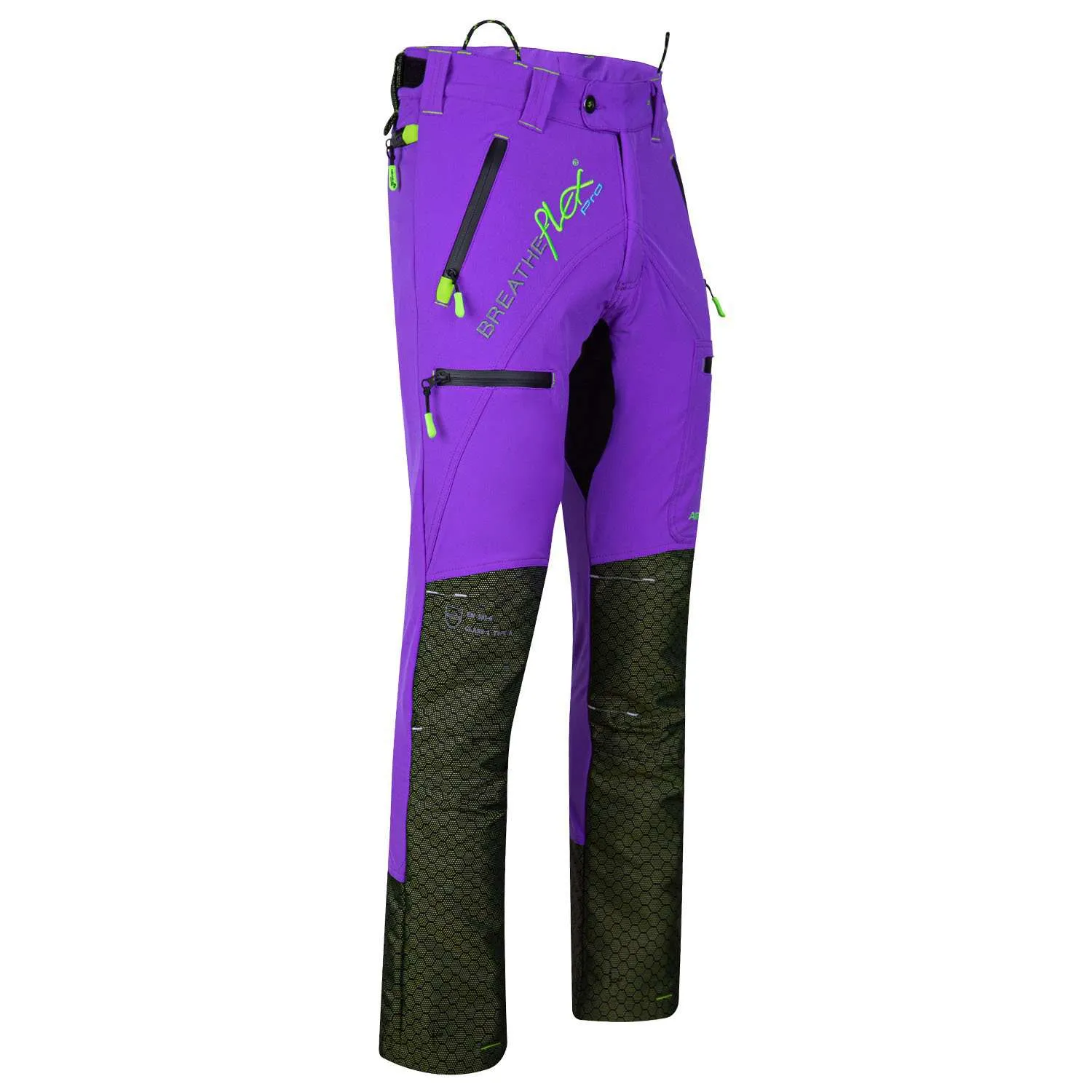 Freestyle Chainsaw Trousers Design A Class 1 - Purple - AT4061