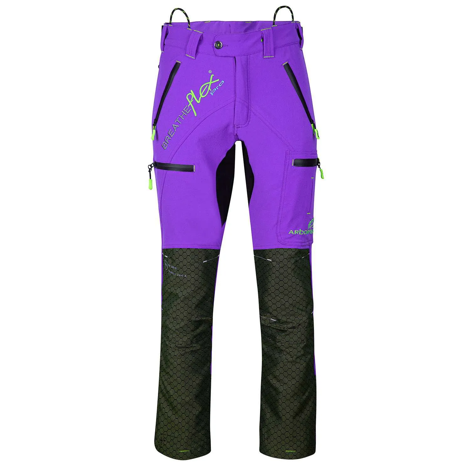 Freestyle Chainsaw Trousers Design A Class 1 - Purple - AT4061