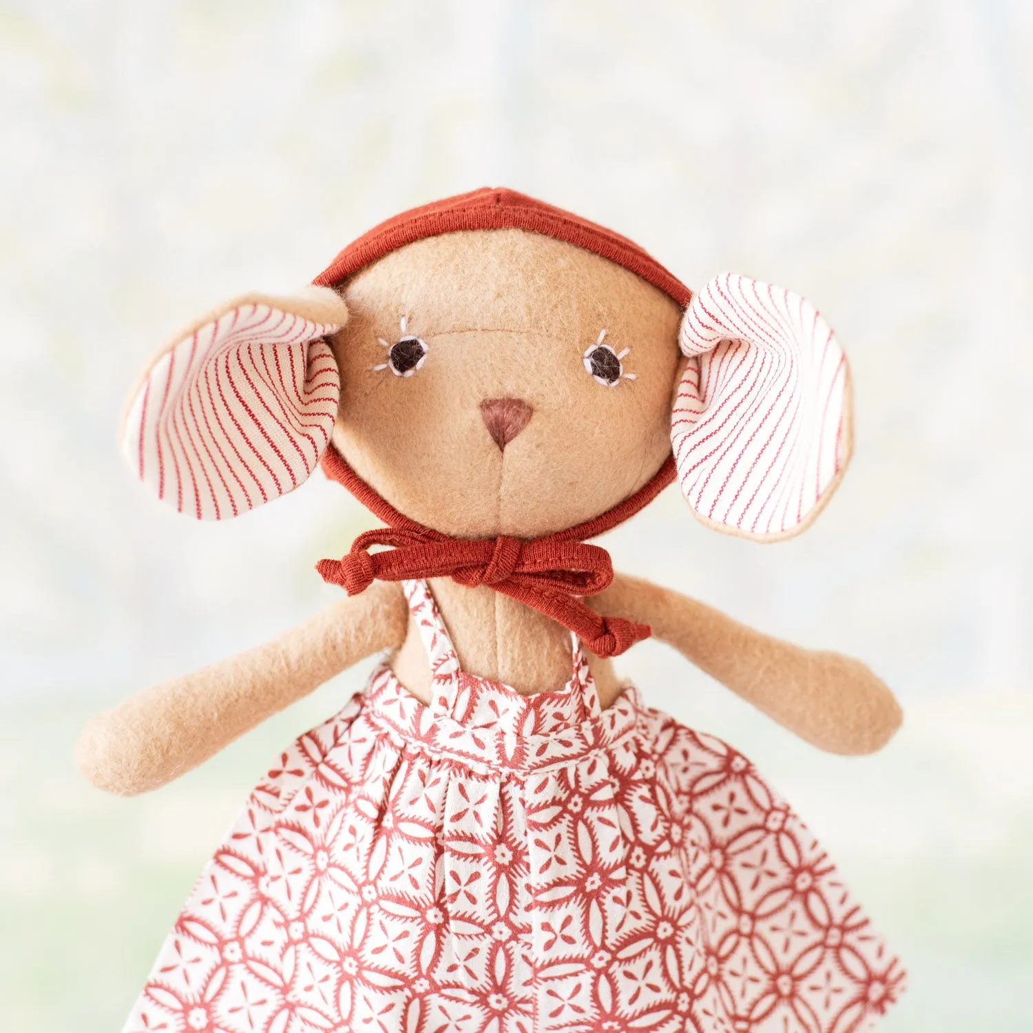 Garden Tile Skirt Overalls for Dolls