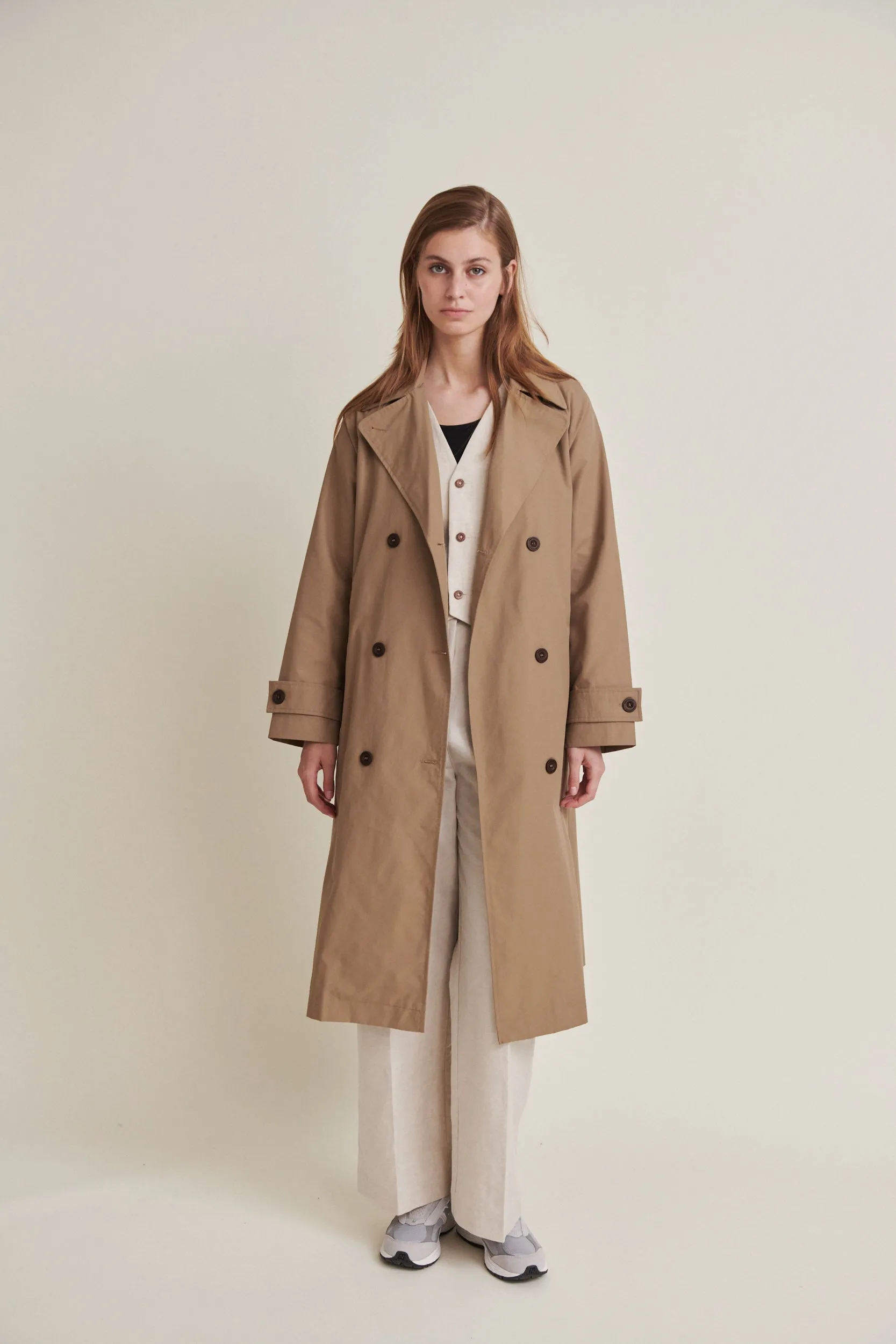 Gise Coat - Sepia Tint