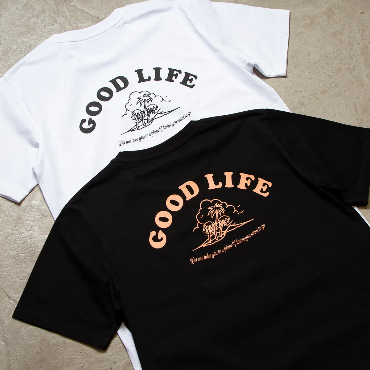 Good Life - Tshirt - Black