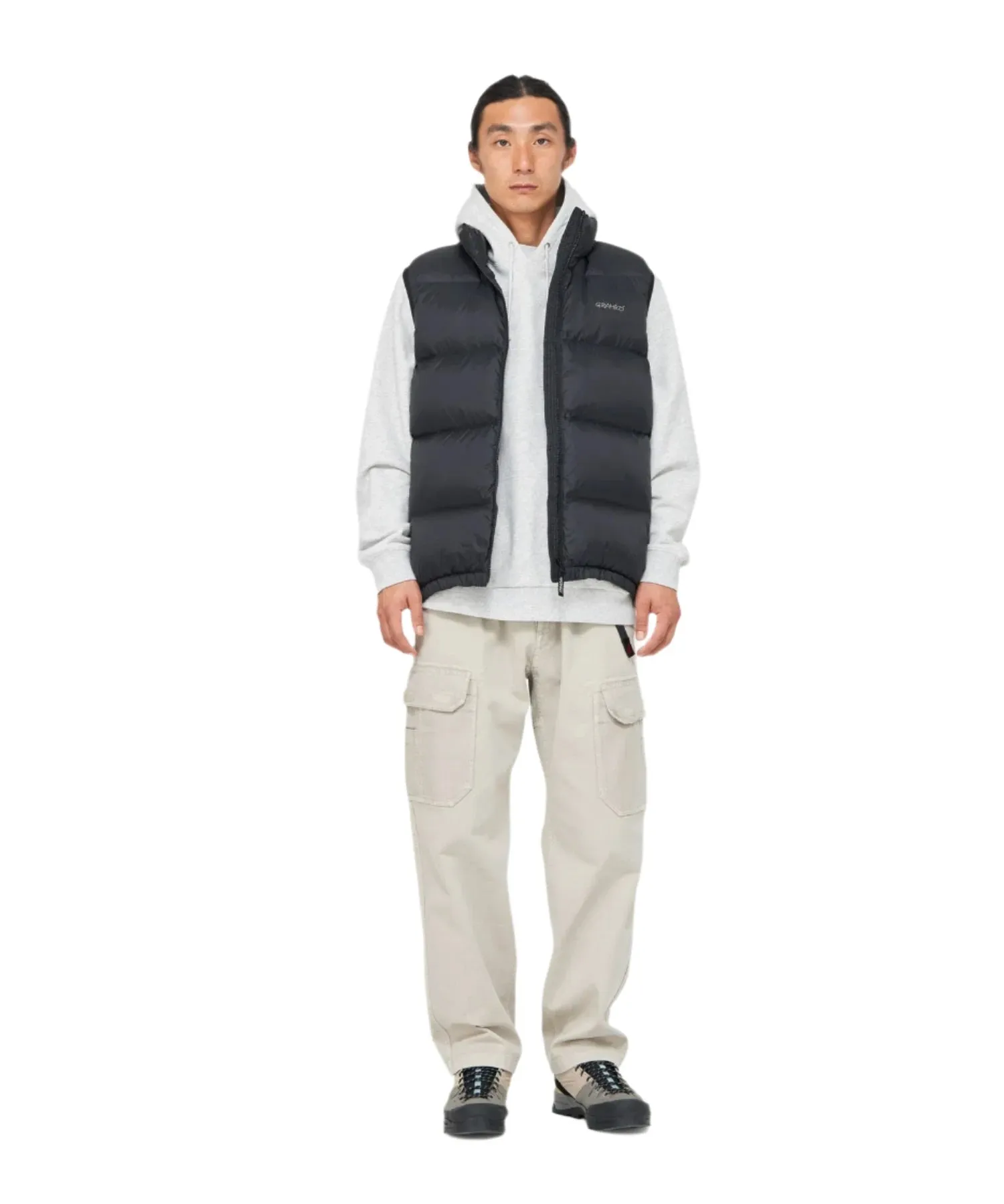 GRAMICCI DOWN PUFFER VEST / BLACK