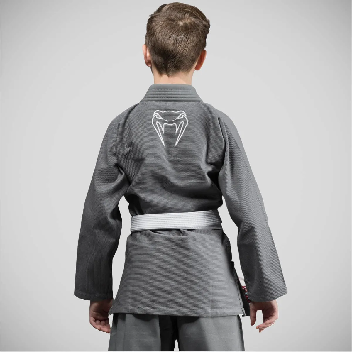 Grey Venum Contender Kids BJJ Gi