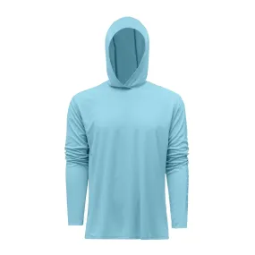 Grundens Men's Tough Sun Hoodie - Aquamarine